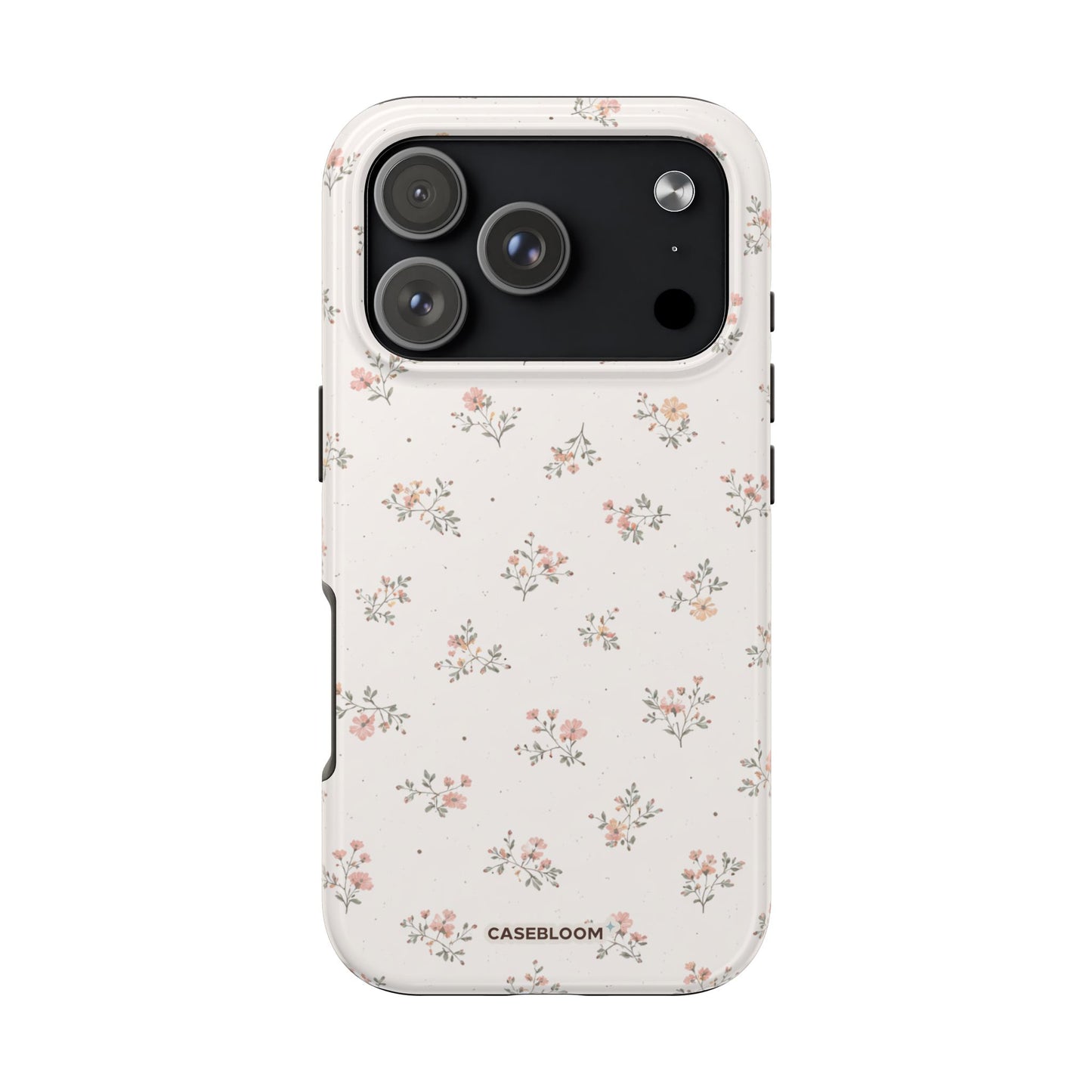 Mini Floral Ivory - iPhone Case