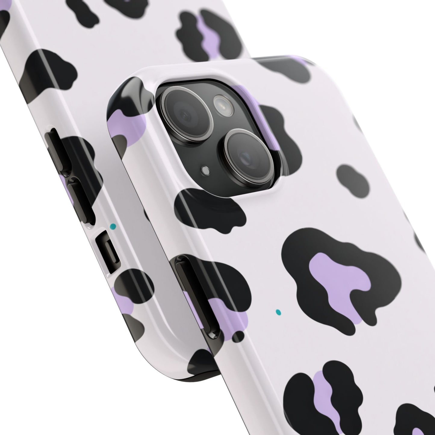 Lilac Leopard - iPhone Case