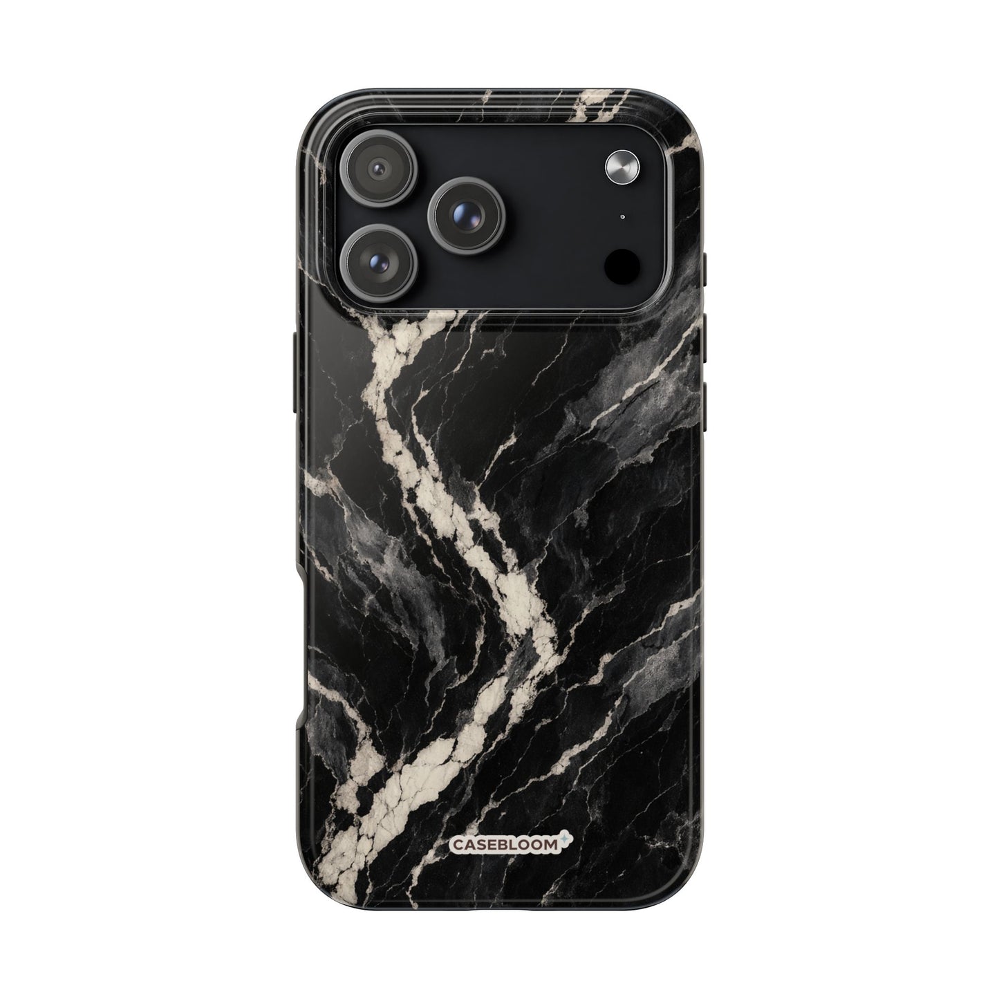 Black Marble Switch - iPhone Case