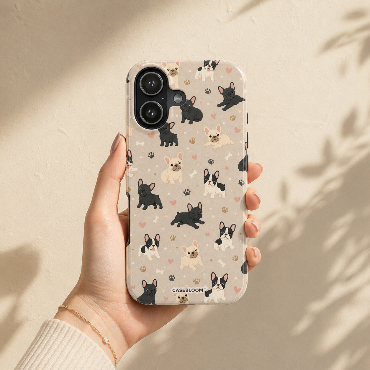 Frenchie Friends - iPhone Case