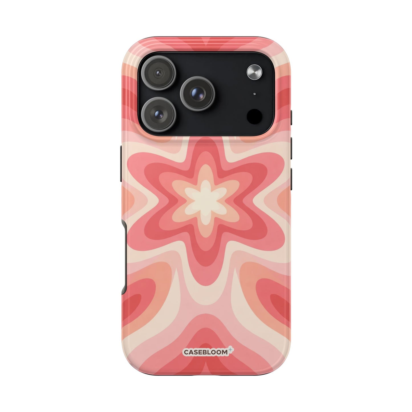 Coral Starburst - iPhone Case