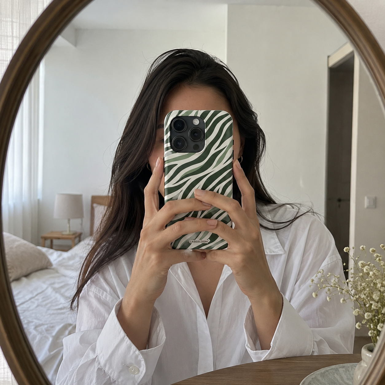 Green Zebra - iPhone Case