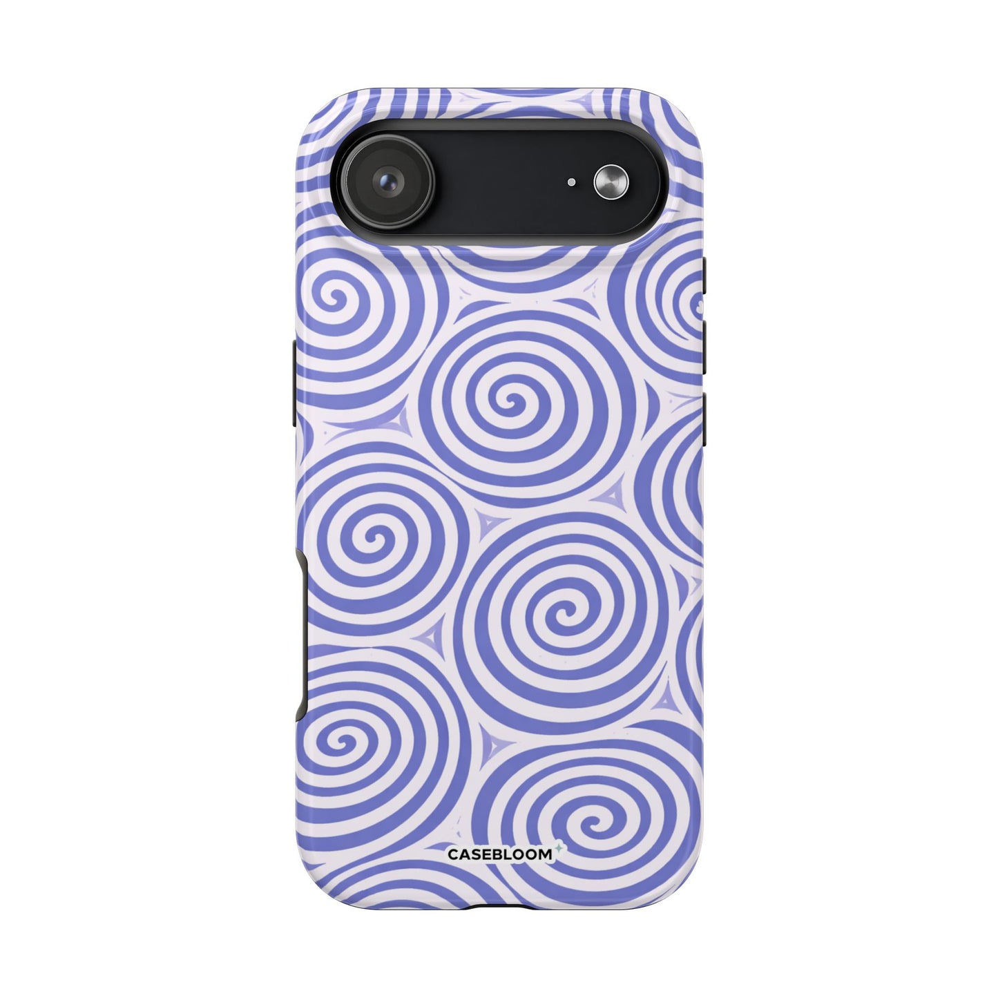 Lavender Spiral - iPhone Case