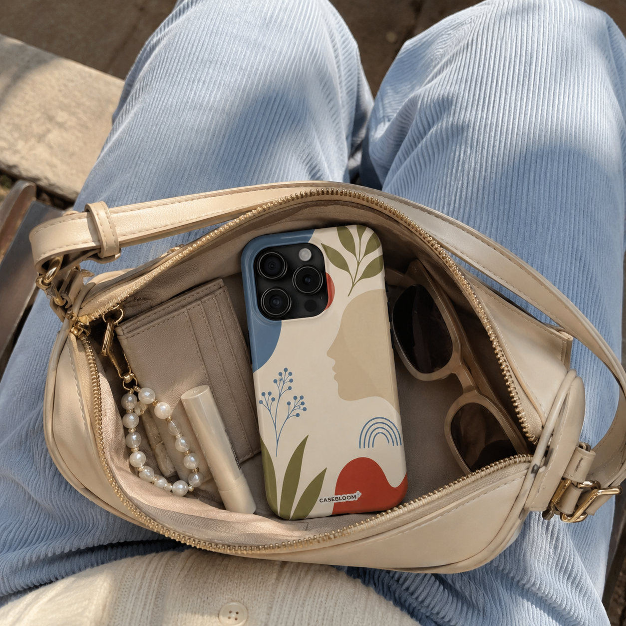 Abstract Terracotta - iPhone Case