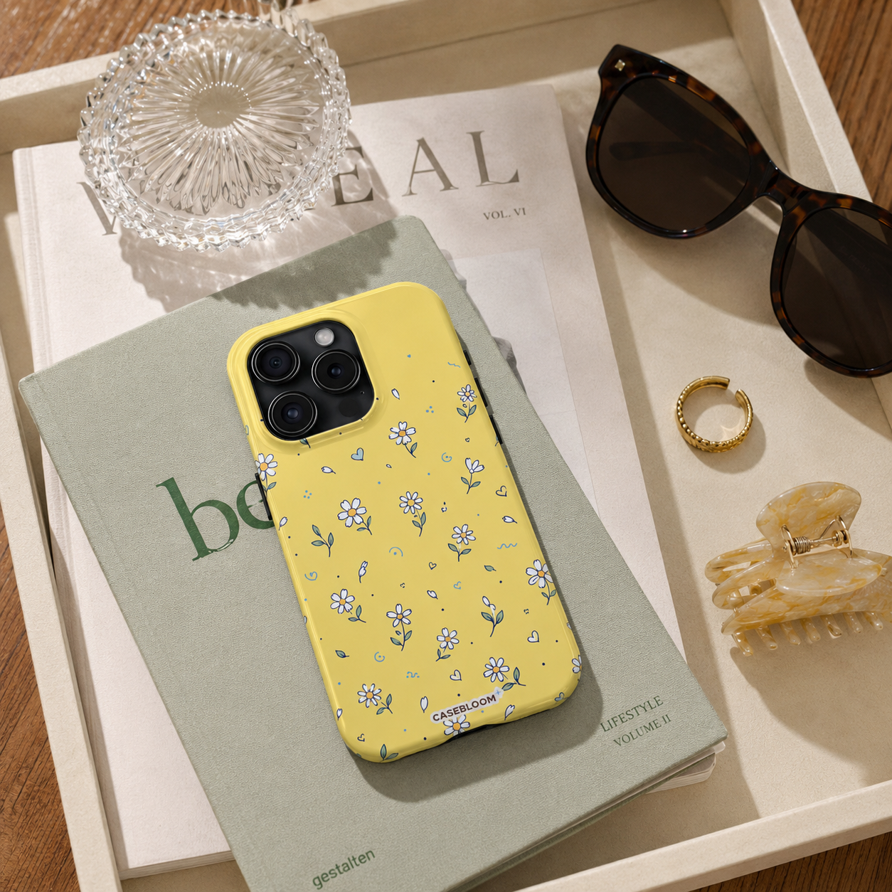 Butter Daisy Pop - iPhone Case