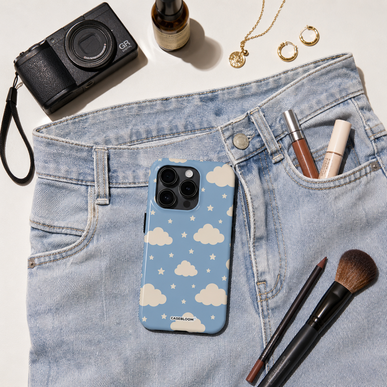 Dreamy Clouds - iPhone Case