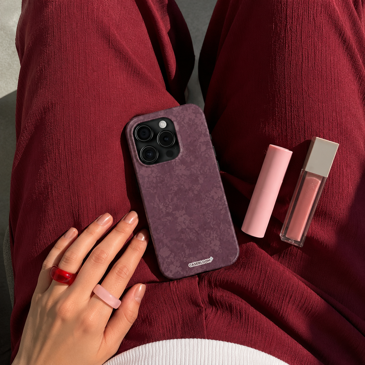Mulberry Bloom - iPhone Case