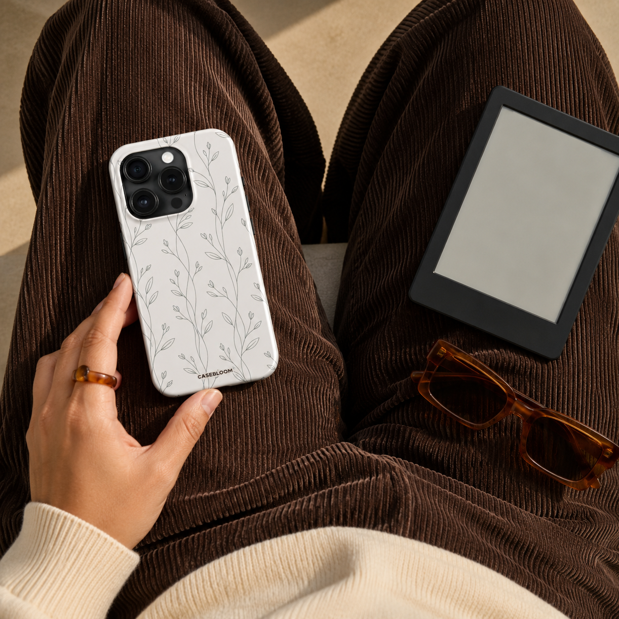 Spiral Flower - iPhone Case