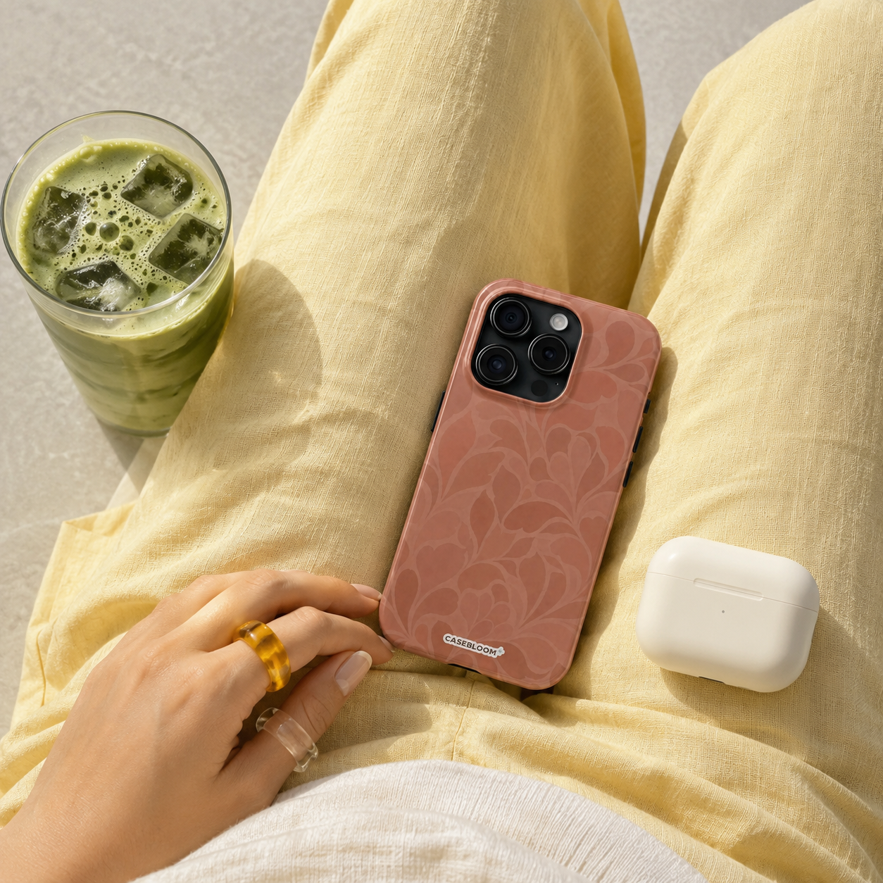 Terracotta Vine - iPhone Case
