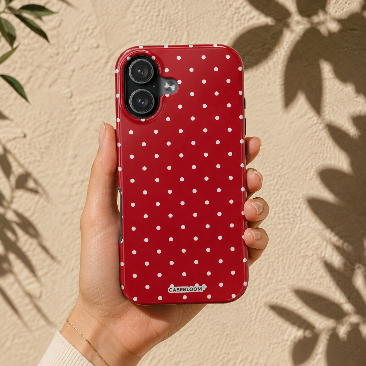 Cherry Dot - iPhone Case