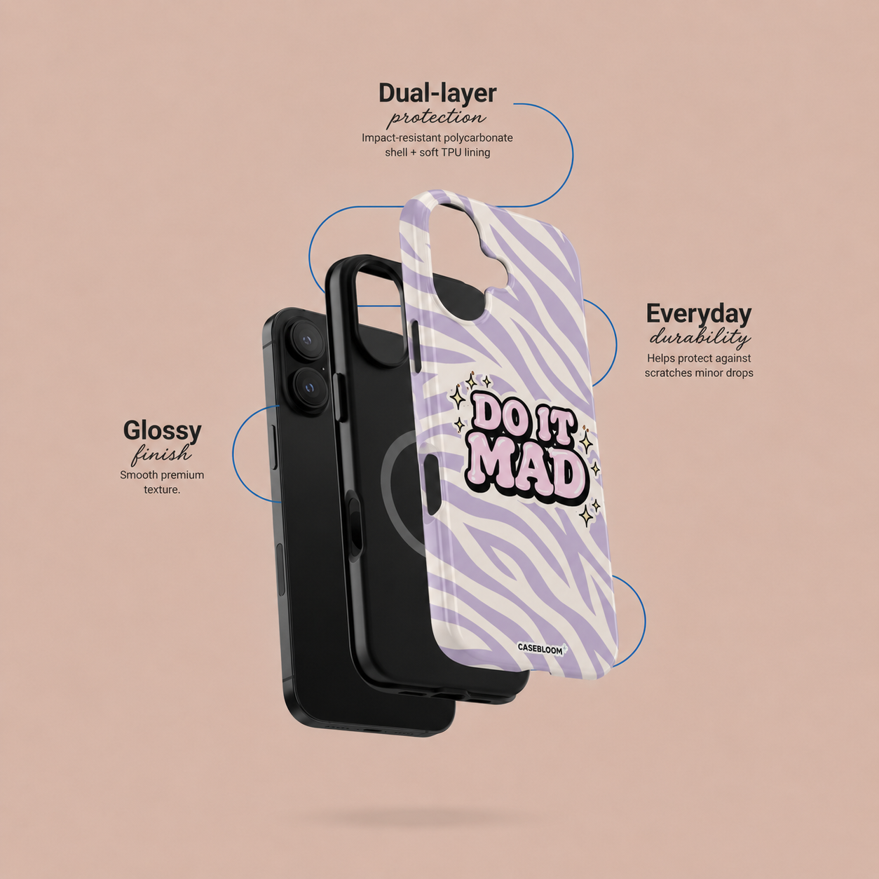 Do it Mad - iPhone Case