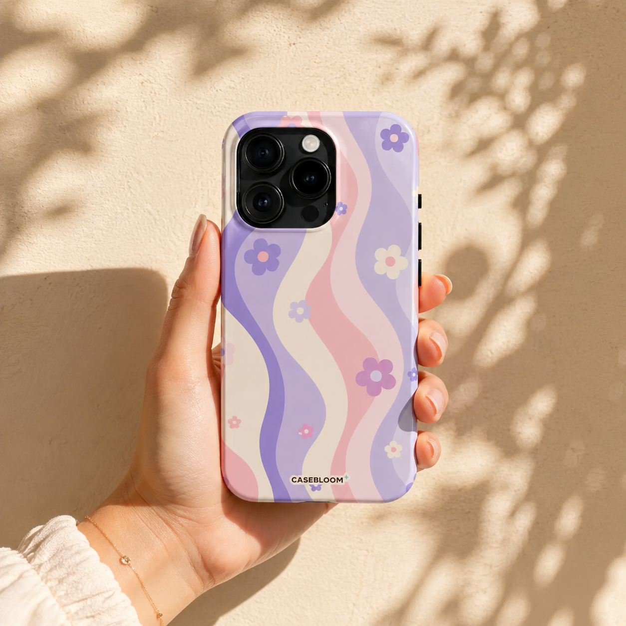 Pastel Flower Flow - iPhone Case