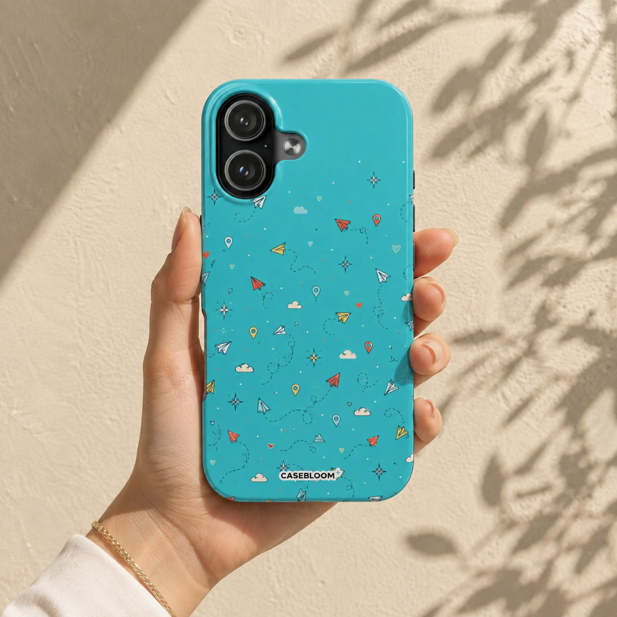 Paper Plane Escape - iPhone Case