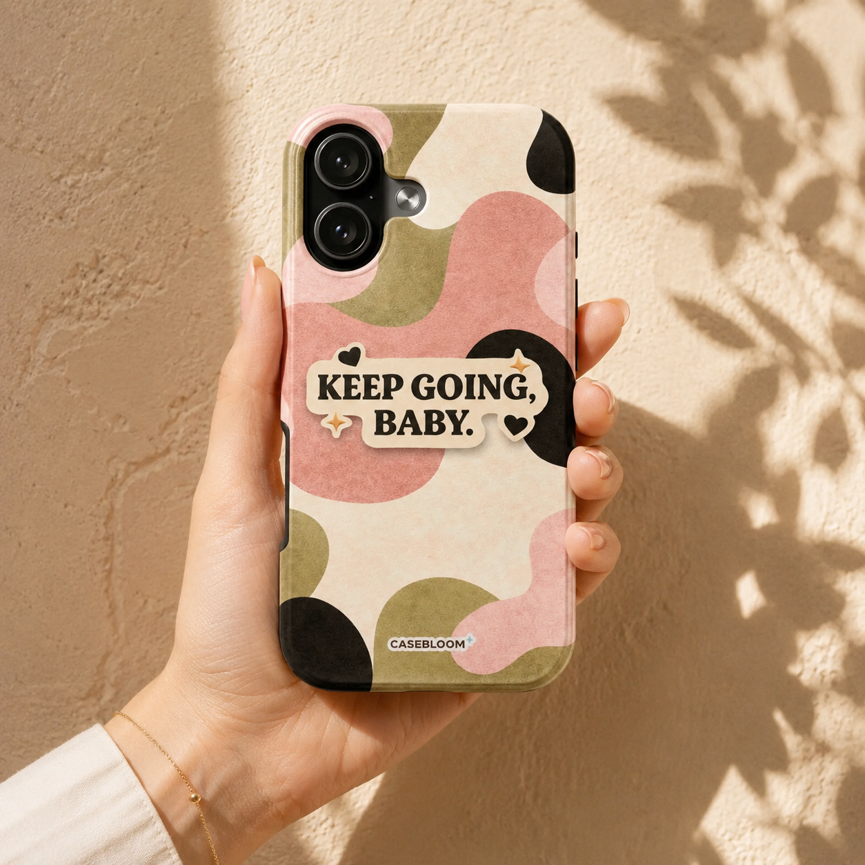 Keep Going Baby - iPhone Case