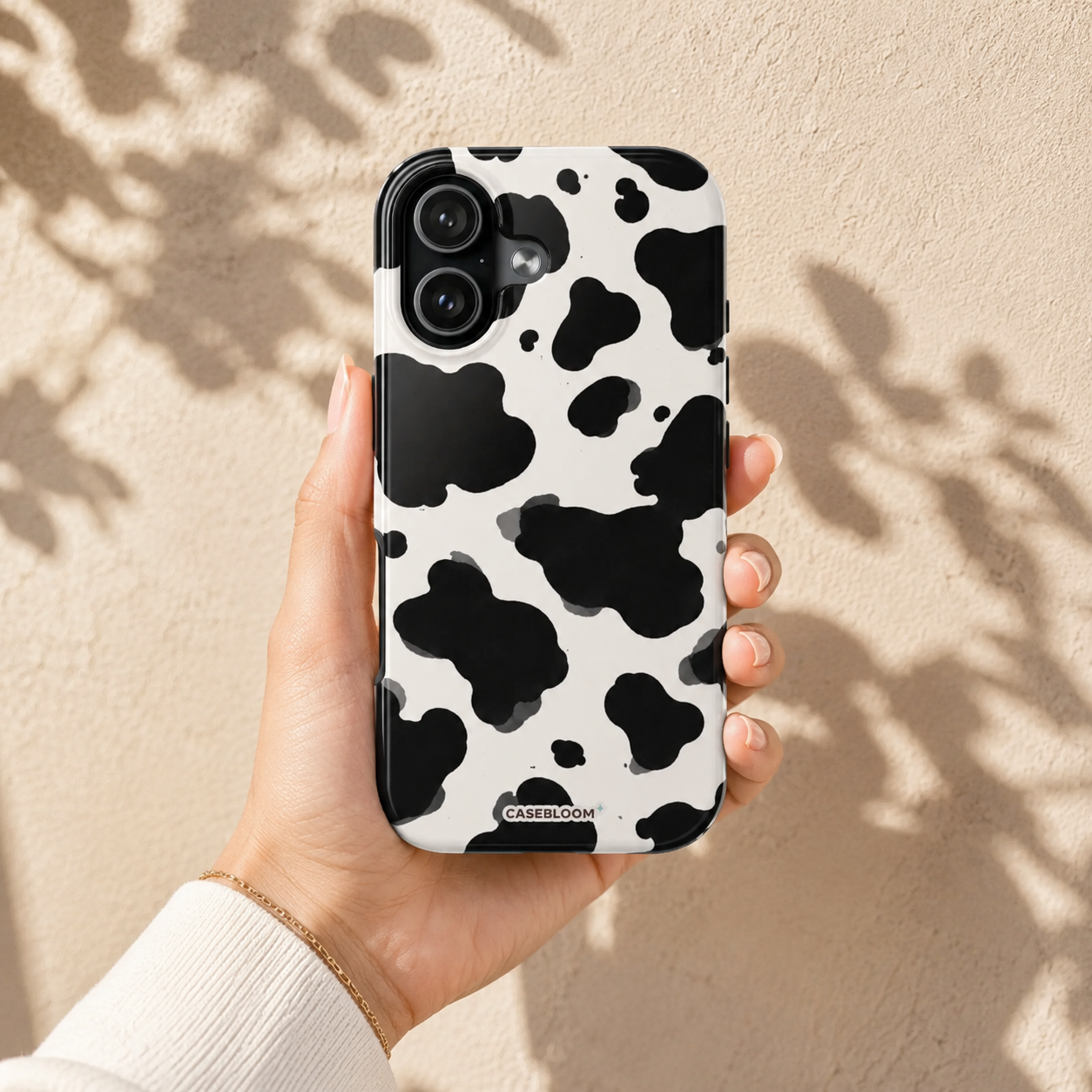 Classic Cow Print - iPhone Case