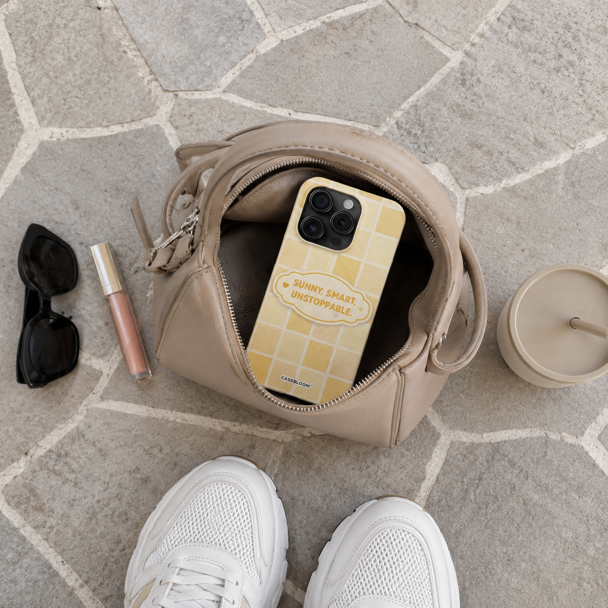 Sunny Trouble - iPhone Case