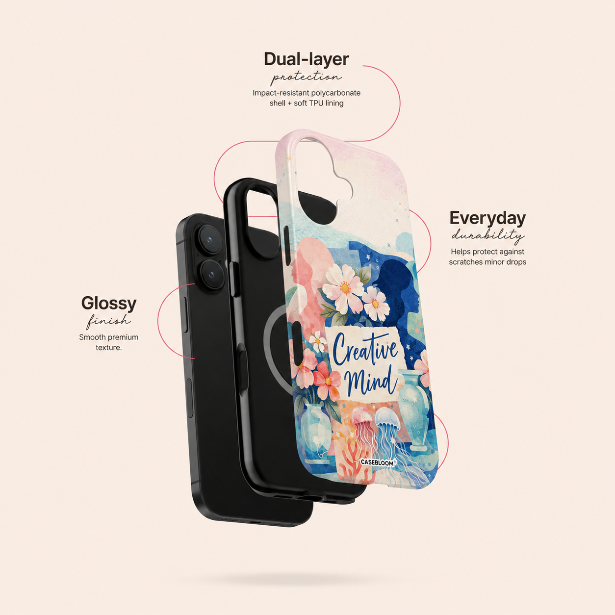 Creative Tide - iPhone Case