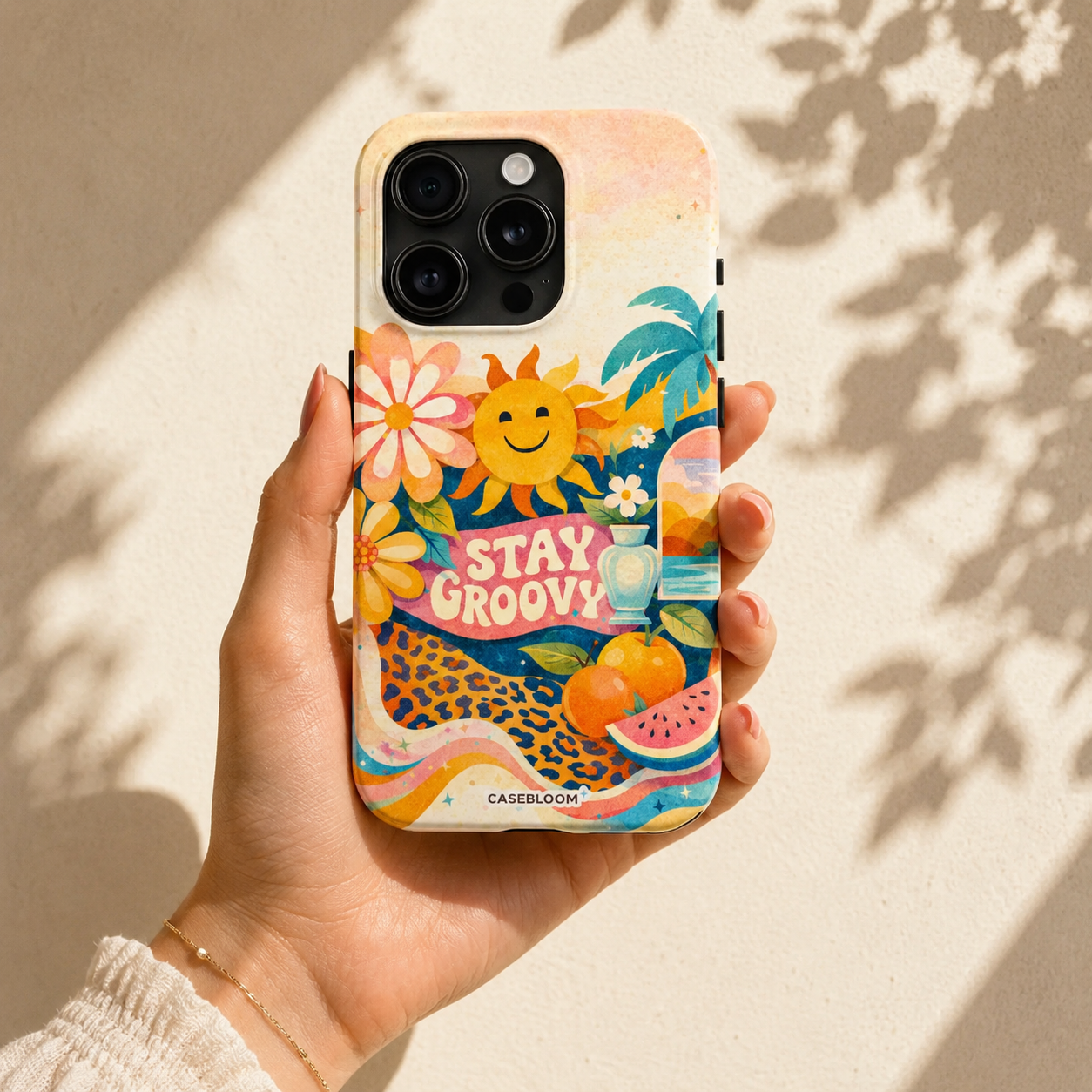 Groovy Sunshine - iPhone Case