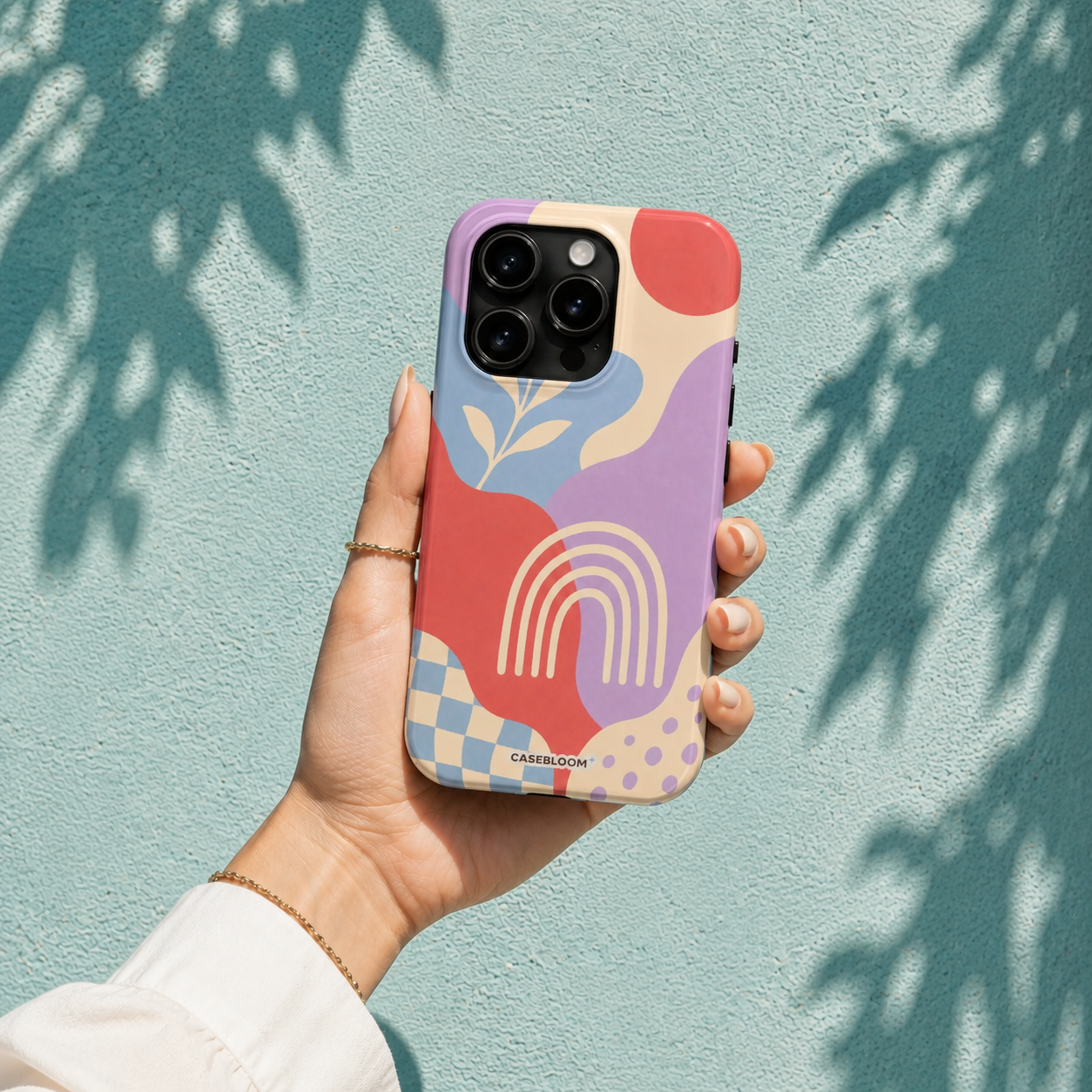 Pastel Arc Harmony - iPhone Case
