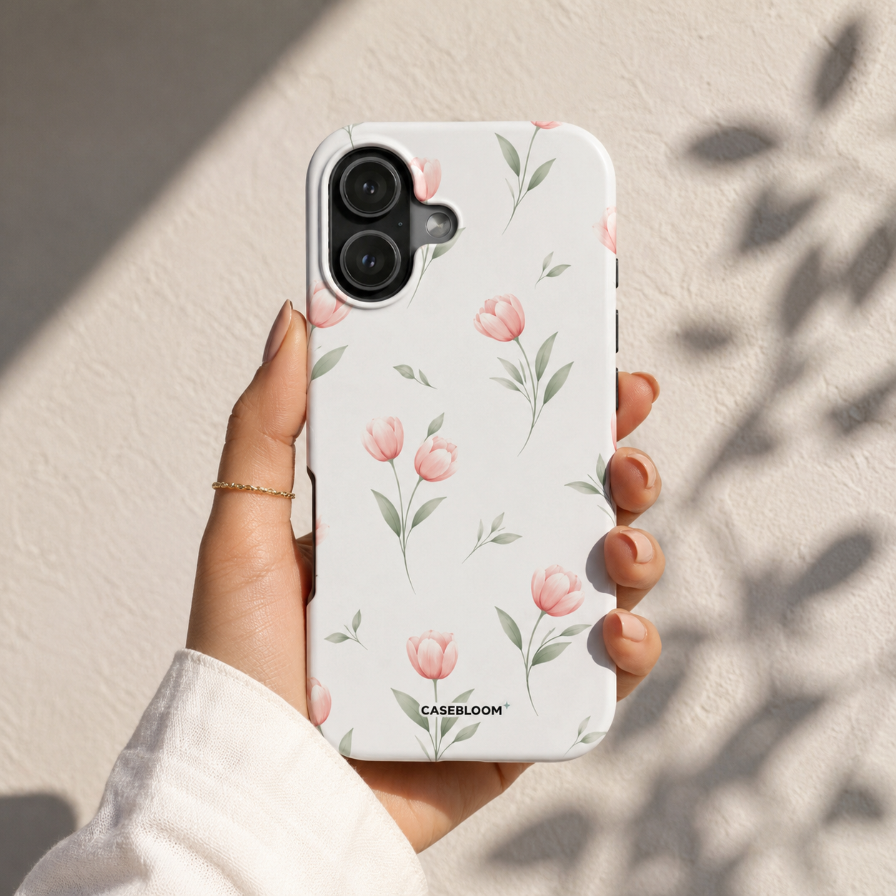 Blush Tulip - iPhone Case